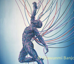 Lifted, Oil on Canvas, 48 x 40 inches, 2019