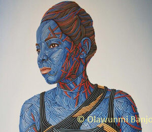 Sense of Self I (Seeking), Oil on Canvas, 48 x 40 inches, 2018