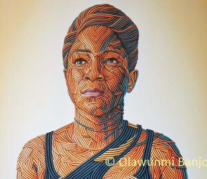 Sense of Self II (Realization), Oil on Canvas, 48 x 40 inches, 2018