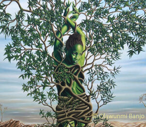 Conscious Thrive, Oil on Canvas, 48 x 36 inches, 2013