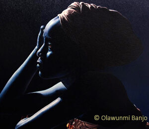 Thoughtful, Oil on Canvas, 36 x 40 inches, 2012